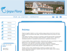 Tablet Screenshot of lijepaflora.hr